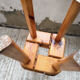 Set of 6 Olof Ottelin stools, Finland 1950.