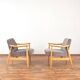 Mid-Century Polish Lounge Chairs by J. Kędziorek, 1960s. Set of 2.