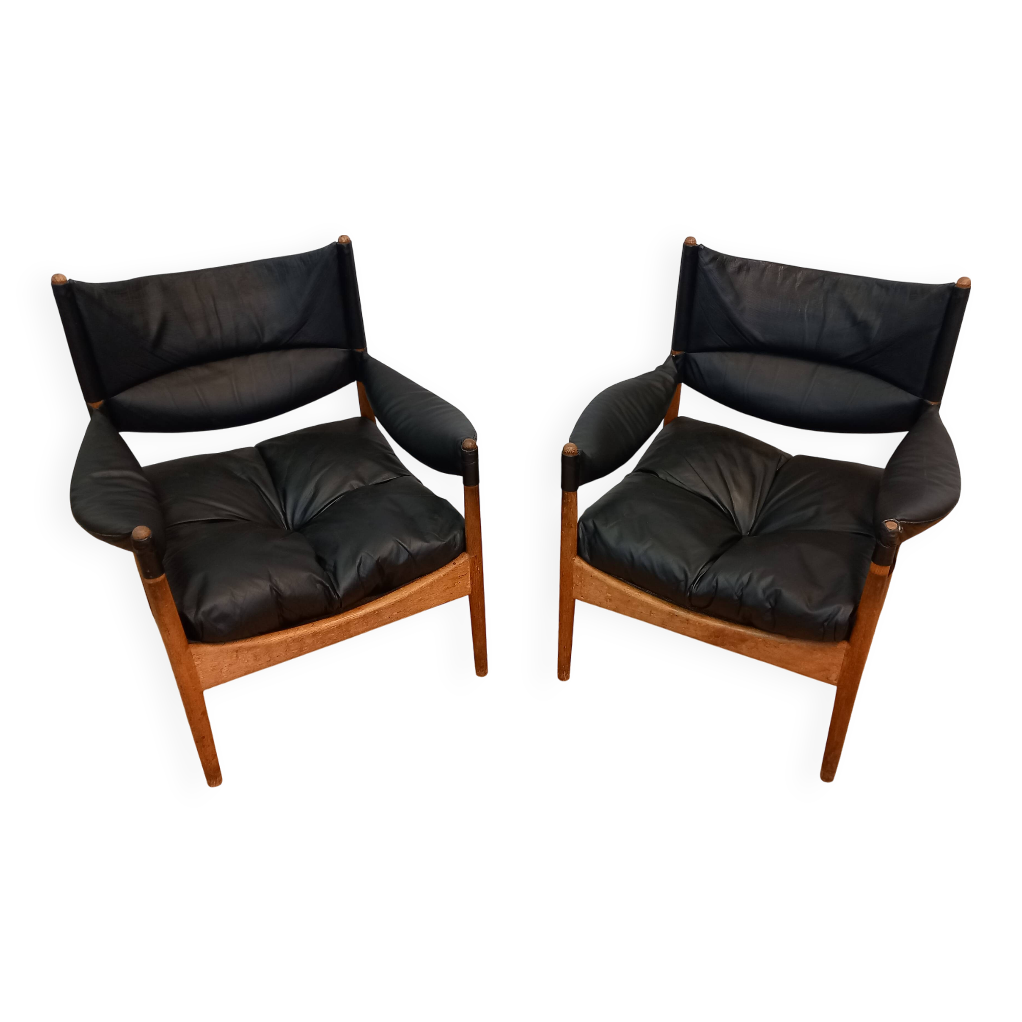 2 "Modus" armchairs by Kristian Veddel