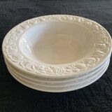 Dinner and soup plates by Franco Giorgi