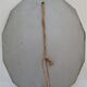 Bevelled wall mirror cut diamond with twelve sides 48 cm x 60 cm