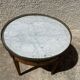 Table basse bouillotte style Louis XVI