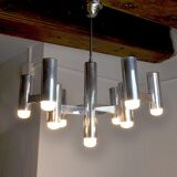 Chandelier Maison Sciolari for Baker, 10 burners, Italy, 1970