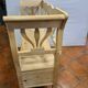 Chest bench in fir