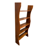 étagère vintage en bois massif