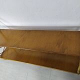 Vintage rattan shelf