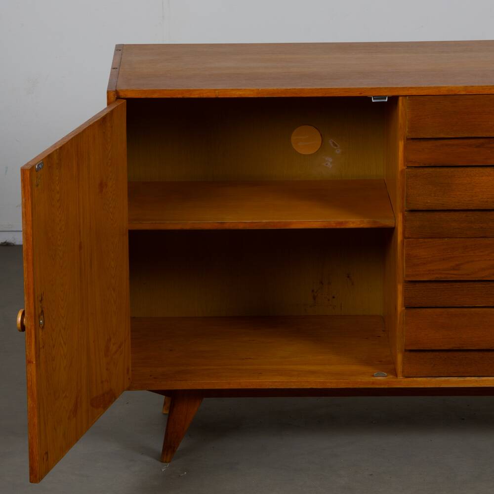 Vintage chest of drawers, Jiroutek for Interier Praha, model U-458, circa 1960