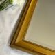 Large vintage gilded wooden mirror