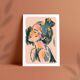 Illustration "Lady" A4