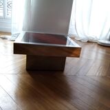 Annees 70 carree coffee table