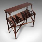 Vintage/Oriental Mahogany Bookshelf