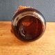 Vintage Spanish Sangria Carafe - Retro Amber Glass Jug