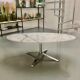 White marble coffee table