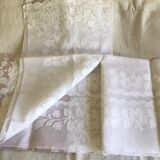 Ceremonial tablecloth in white organza