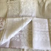 Nappe de cérémonie en organza blanc