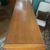 Secretarial cabinet in vintage teak