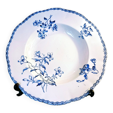 Shallow dish in ironstone