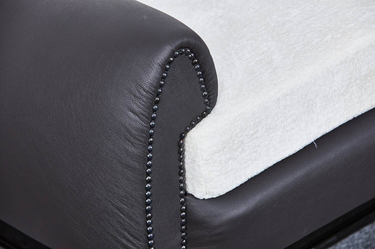 Italian Art Deco Leather and Fabric Club chairs-Armchairs, 1950s, Set of 2