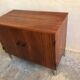 1960's vintage two-door storage unit