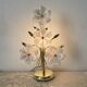 Murano glass flower lamp, Italy 1970-80