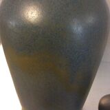 Vintage covered sandstone vase