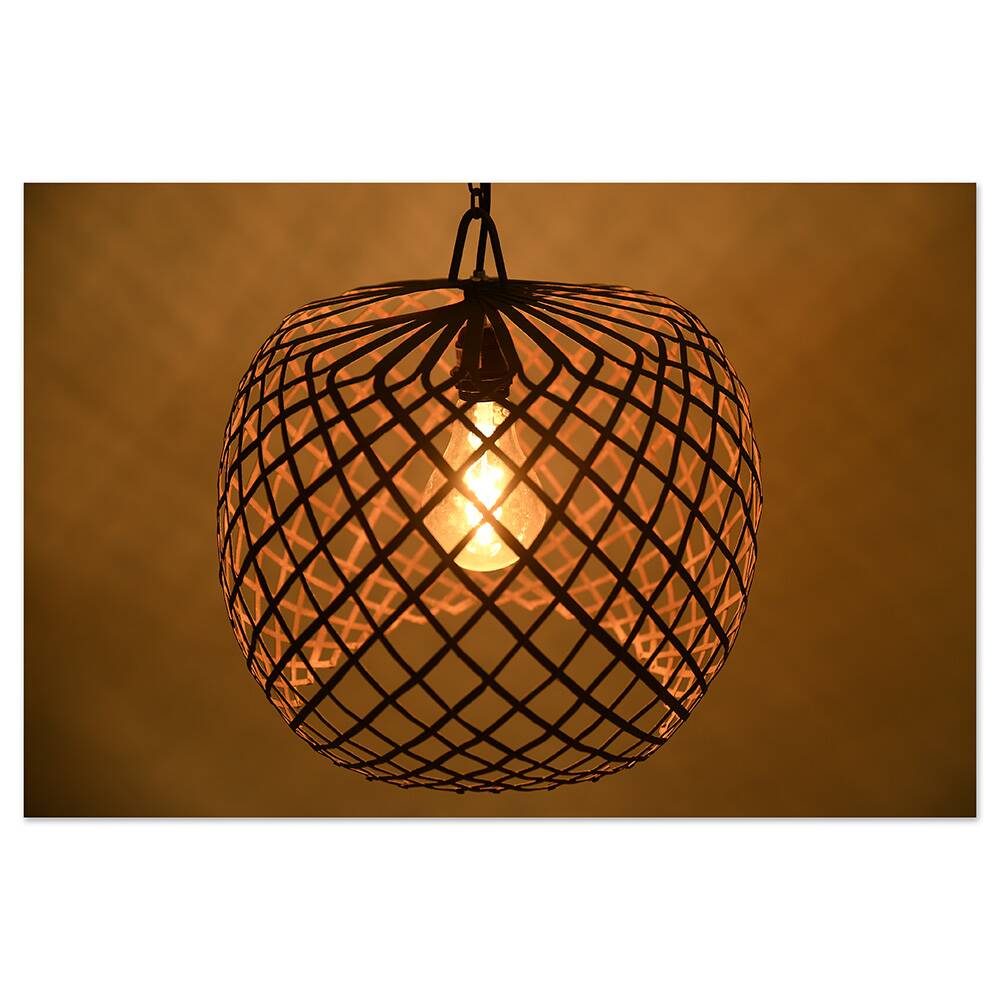 Transformed industrial chandelier