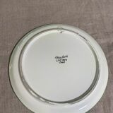 Decorative plate to hang fruit glazed fruit signed Creasiovi Luciano