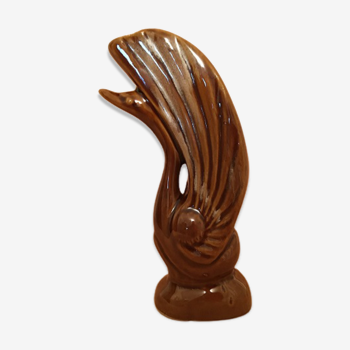 Vase soliflore en forme de cygne