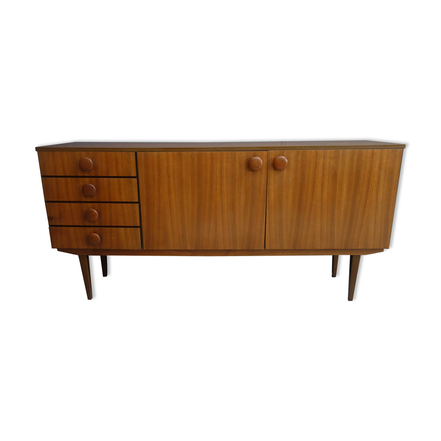 1960s wood swedish sideboard