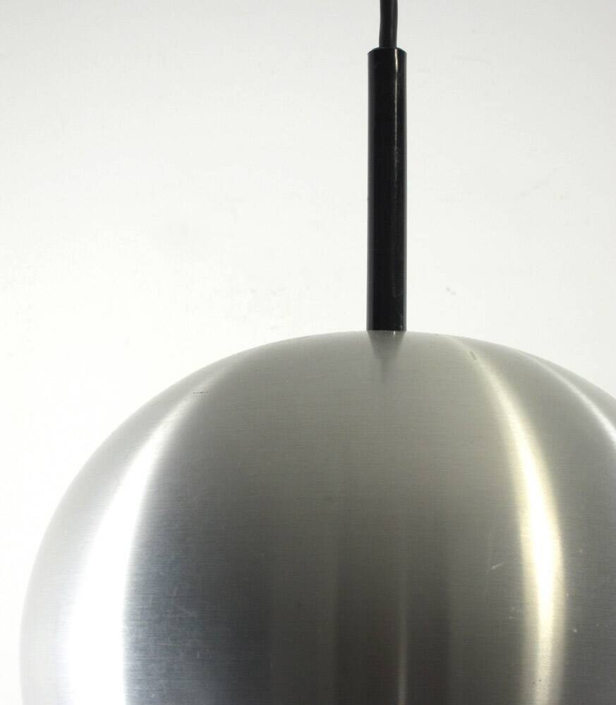 Vintage sixties aluminium ball pendant