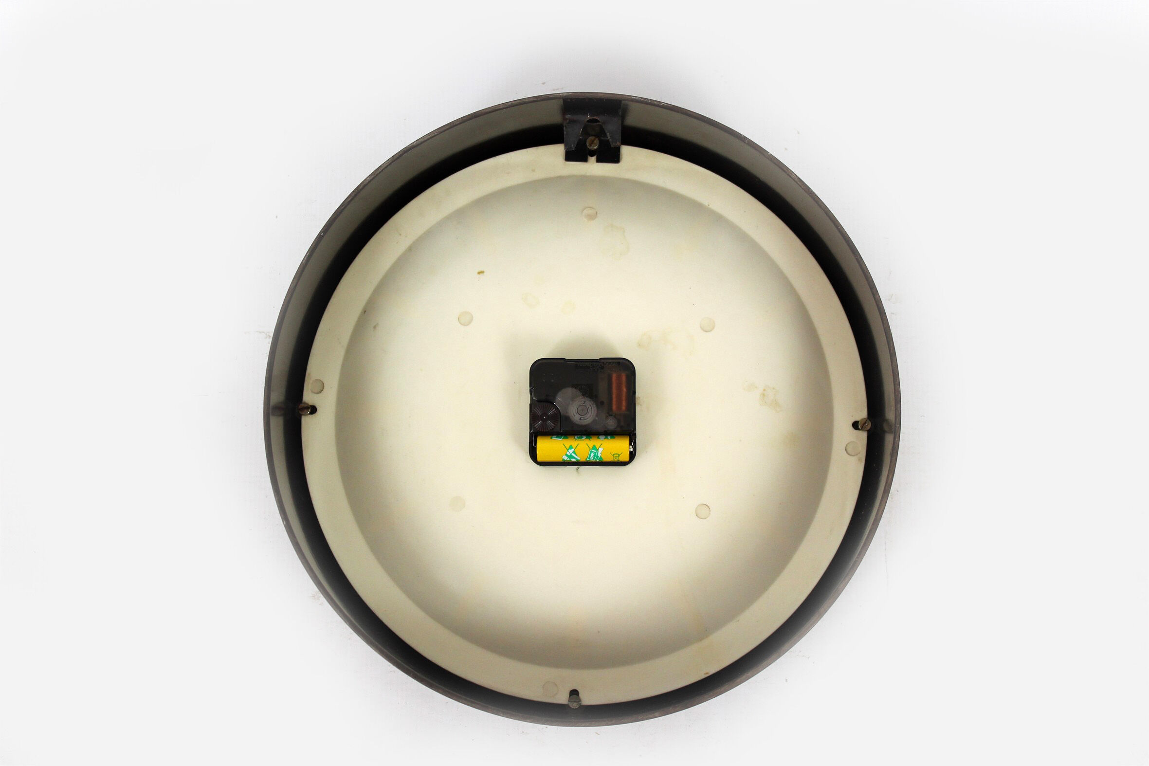 Railway clock from Pragotron, 1950