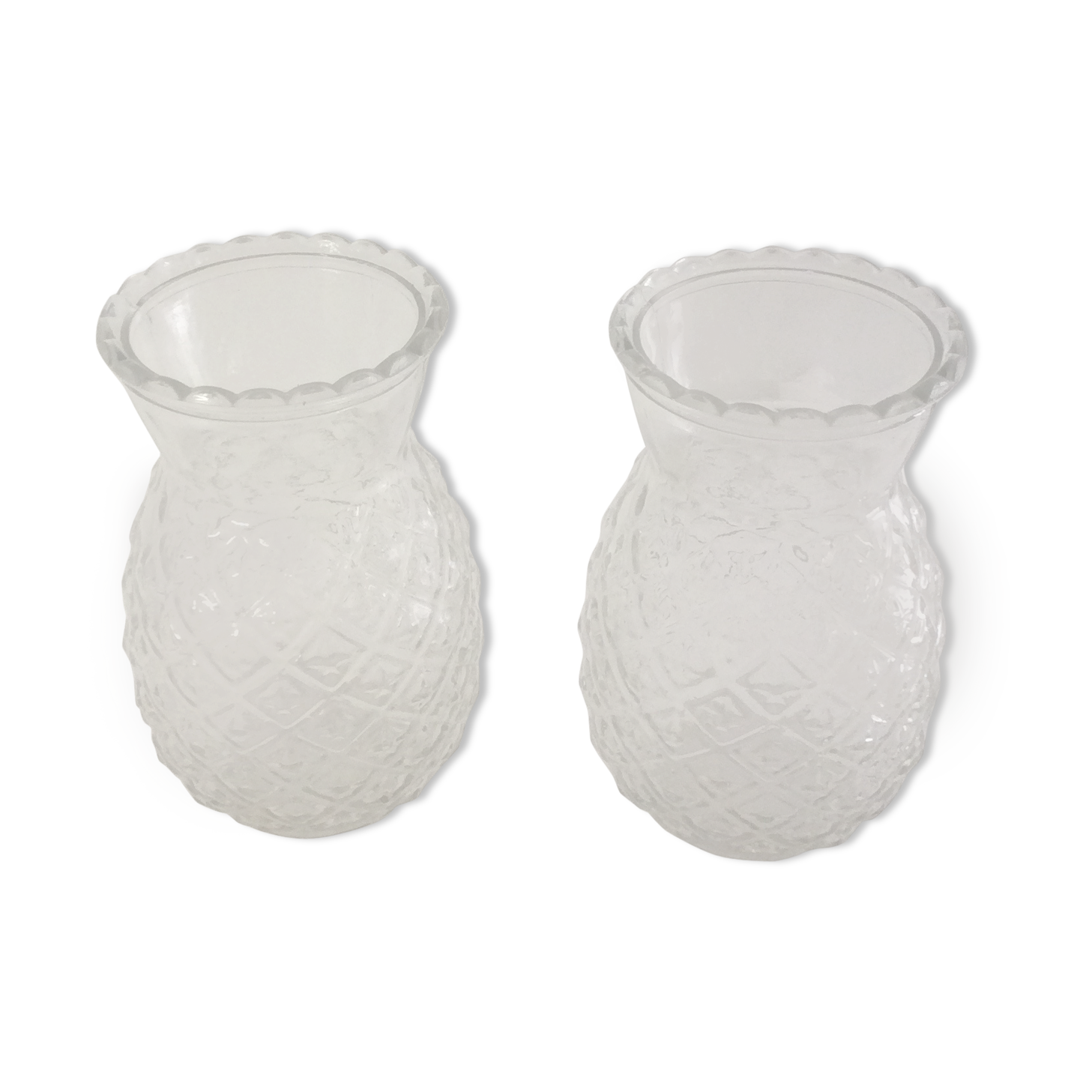 Duo de carafes Ananas