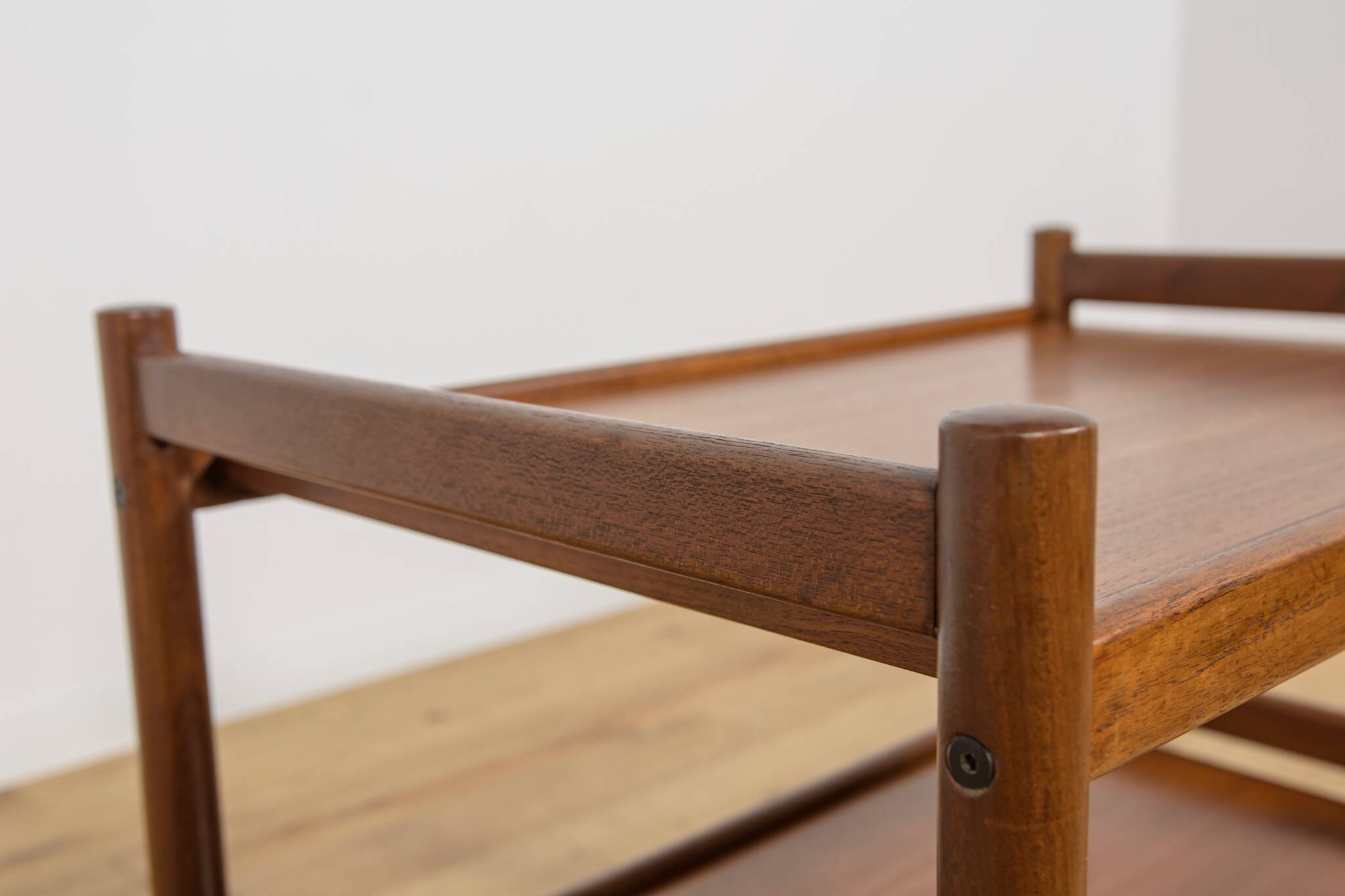 Console en teck du milieu du siècle, Danemark, années 1970