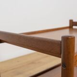 Console en teck du milieu du siècle, Danemark, années 1970