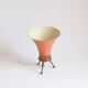 Lampe de table trépied en laiton, années 1950