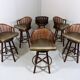 Elinor McGuire bar stools Hans Kaufeld 1960s