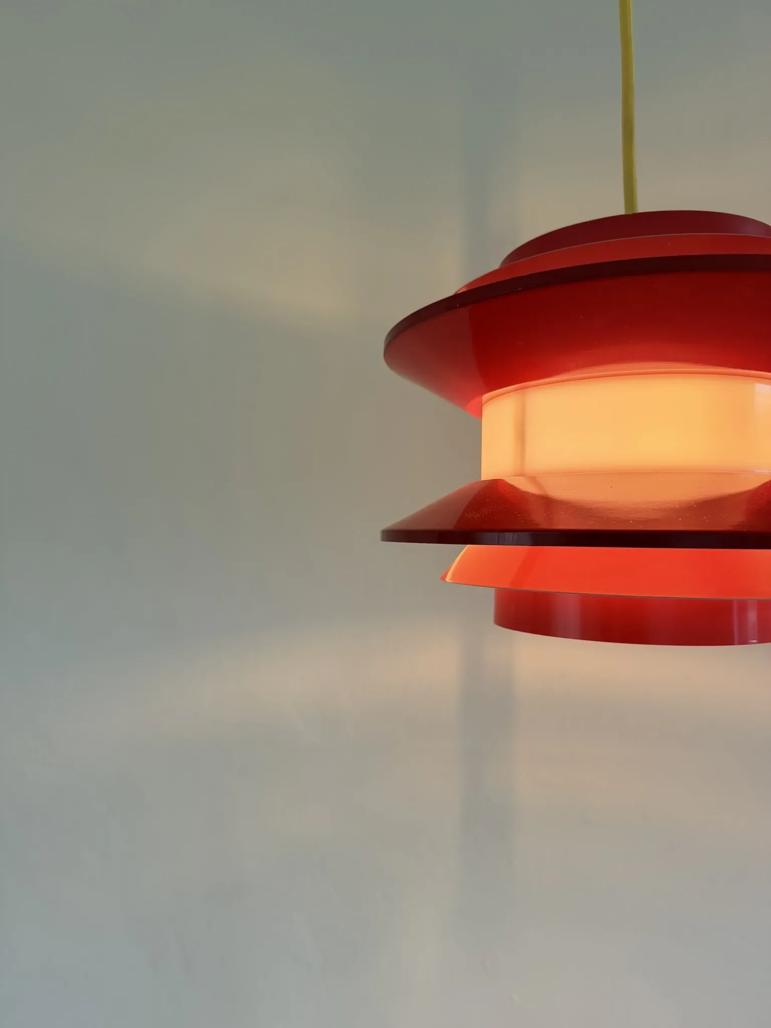 Vintage Carl Thore Trava pendant - Swedish design lamp