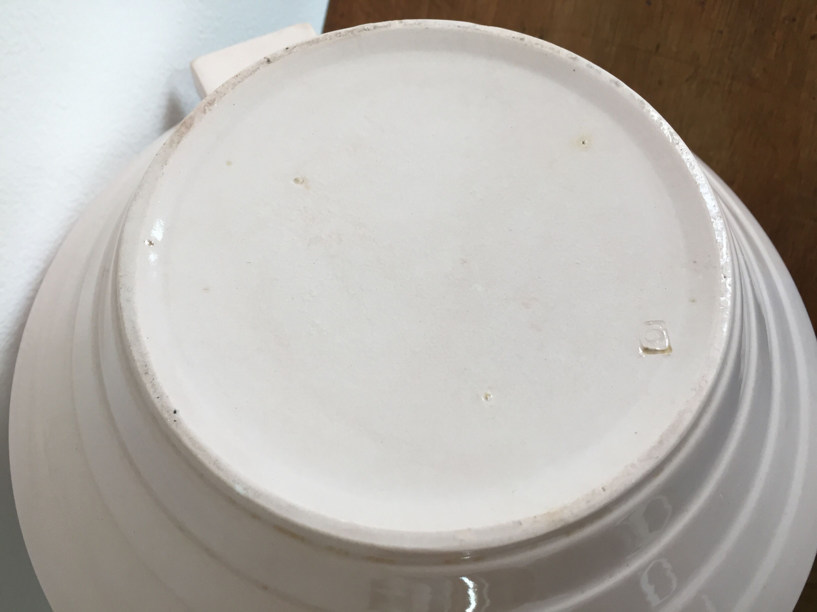 Digoin Bowl pink 1930 Art deco.