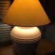 Pink ceramic lamp
