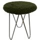 Vintage stool with hairpin legs small stool 60's