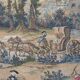 Vintage Aubusson jacquard tapestry "Hunting Scene"