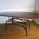 Scandinavian liftable table. 1960. Free shipping