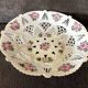 Fruit bowl crafted with floral decoration, Sumi, Romania, centrepiece decor.