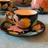 Vallauris coffee or tea service from the 50s and 60s