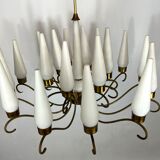 Arredoluce Monza 18 lights chandelier from 50s