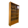 Étagère/vitrine/meuble de collection vintage en bois peu profond