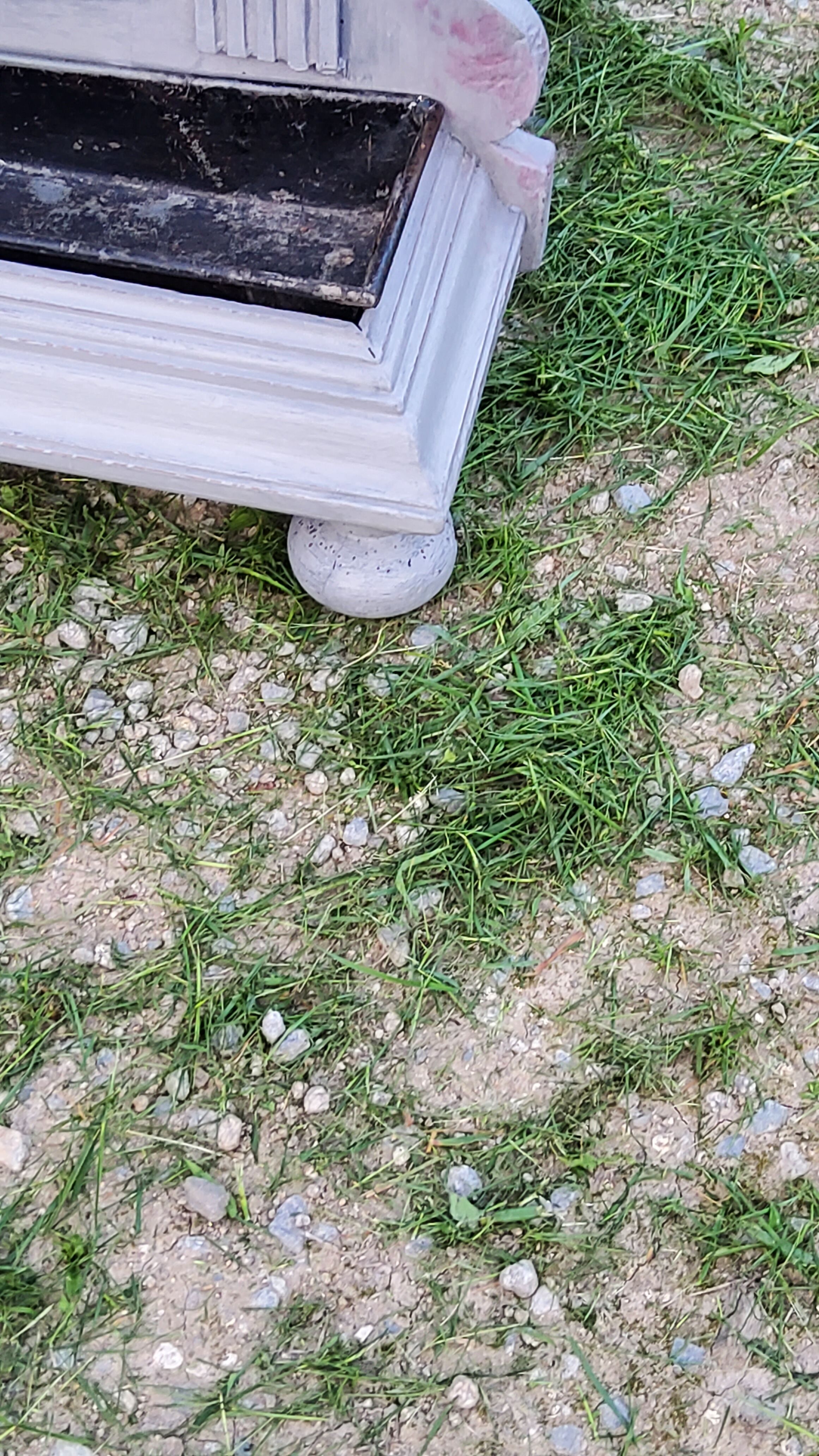 1900s coat rack patina gray mirror brass hooks