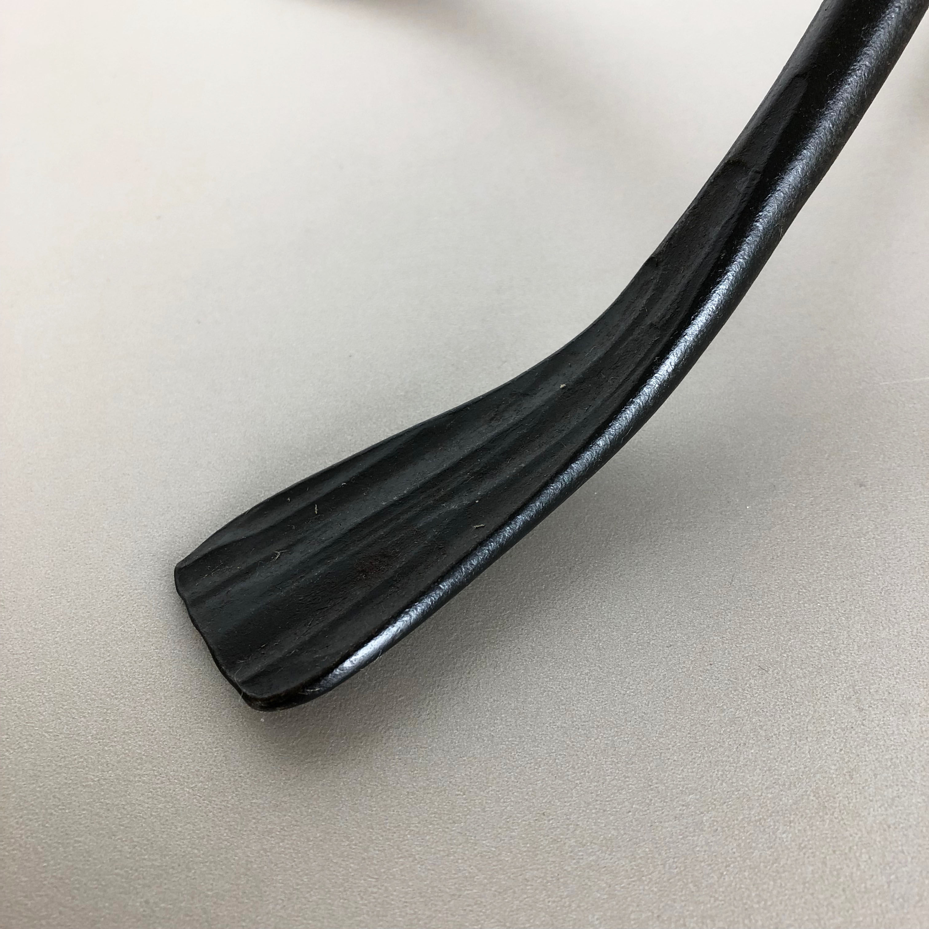 Extra Large Modernist Vintage Sculptural Brutalist Metal Candleholder, Austria