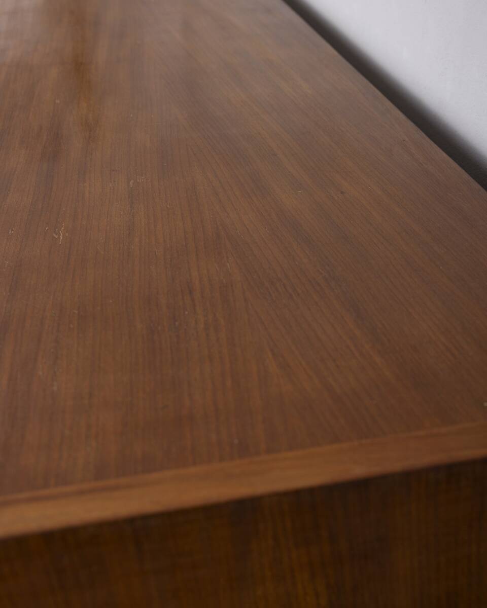 Vintage 1970s teak wood sideboard, Italian design