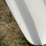 Set 4 chairs white vintage year 60